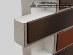 Клинкерная термопанель "Баварская кладка": фото товара 2